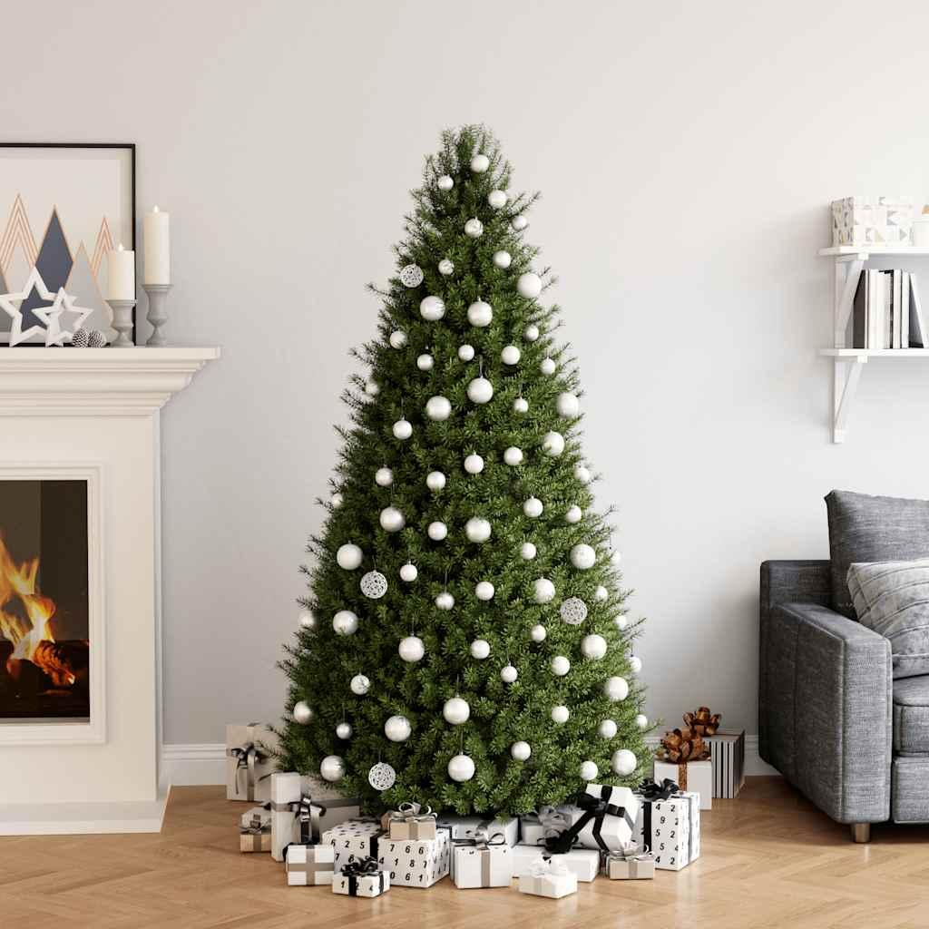 vidaXL julekuglesæt 100 stk. hvid