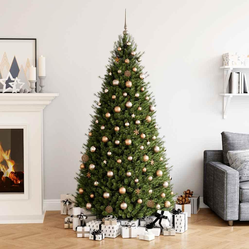 vidaXL julekuglesæt 111 dele polystyren rosaguld