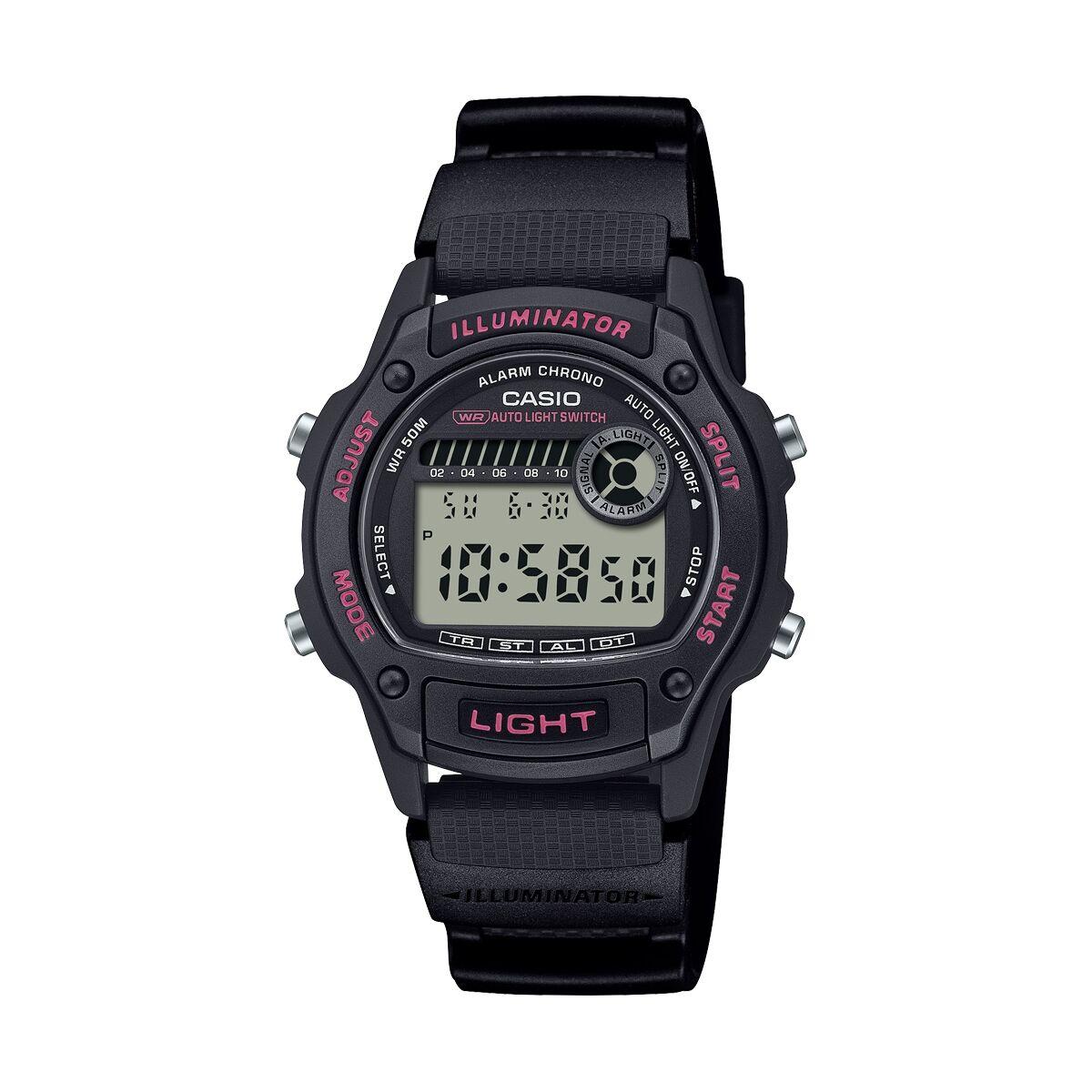 Herreur Casio W-220H-1A2VEF digitalt armbåndsur til mænd billede