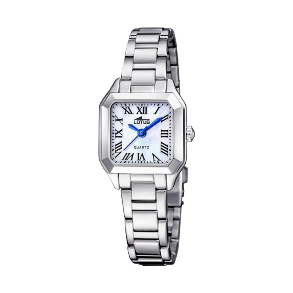 Dameur Lotus 19034/2 sølvfarvet armbåndsur billede
