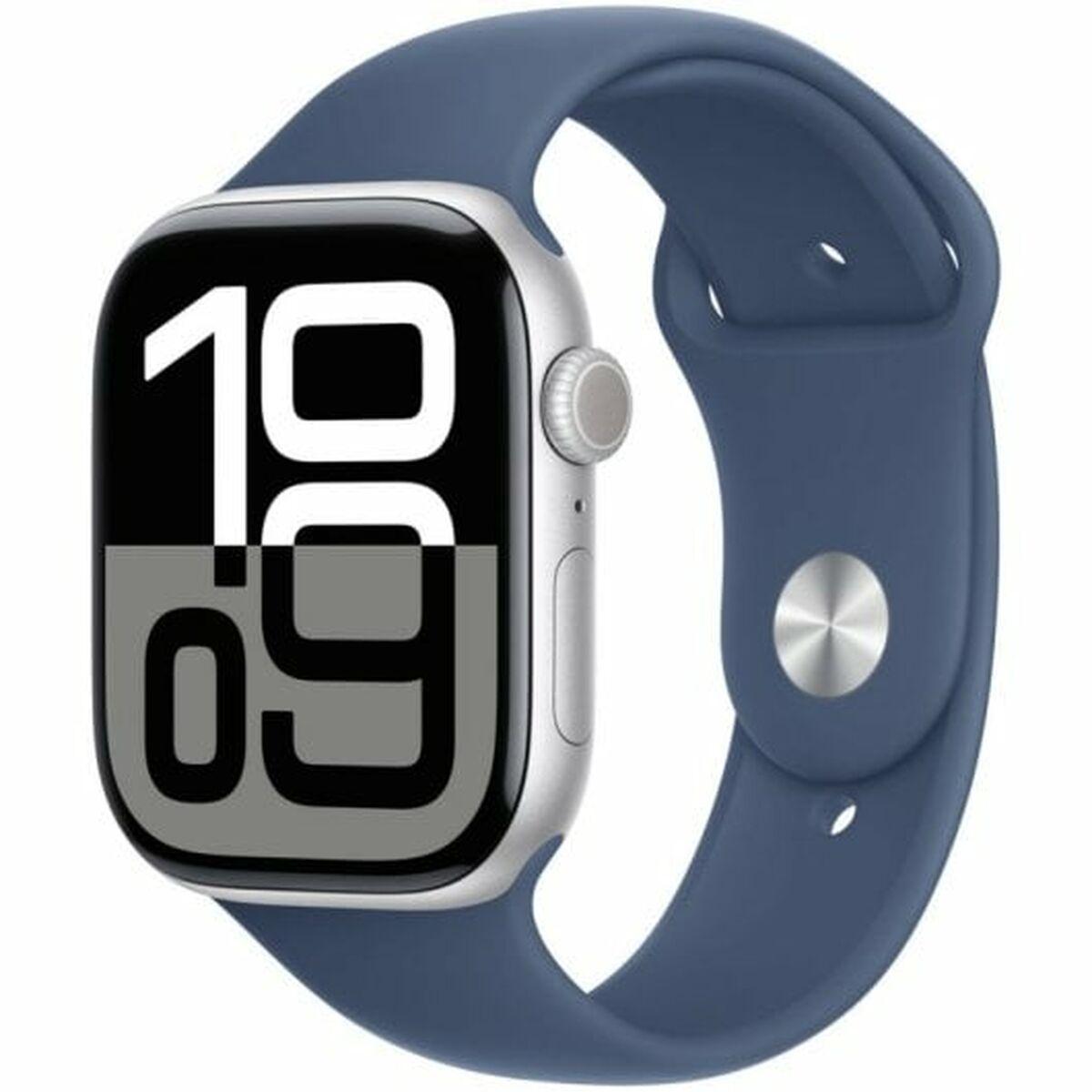Smartwatch Apple Series 10 - blå/sølv, 46 mm billede
