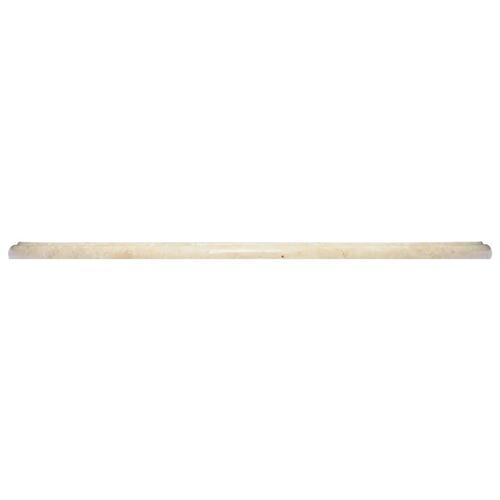 Bordplade Ø60x2,5 cm marmor cremefarvet