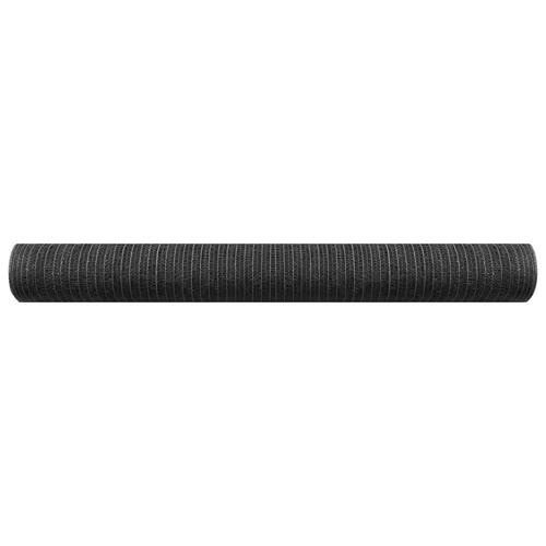 Afskærmning 1,5x10 m 150 g/m² HDPE antracitgrå