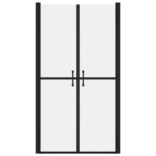 Brusedør (78-81)x190 cm sikkerhedsglas matteret