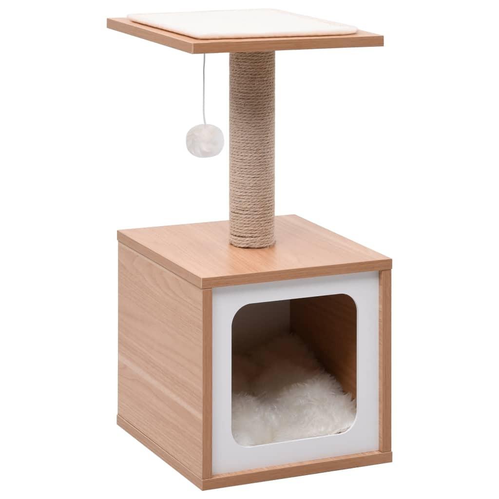 Kradsetræ med kradsemåtte sisal 62 cm