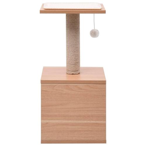 Kradsetræ med kradsemåtte sisal 62 cm