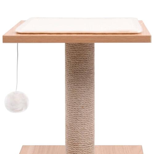 Kradsetræ med kradsemåtte sisal 62 cm