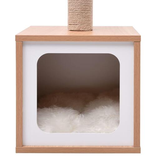Kradsetræ med kradsemåtte sisal 62 cm