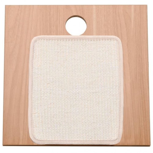 Kradsetræ med kradsemåtter trekantet sisal 40 cm
