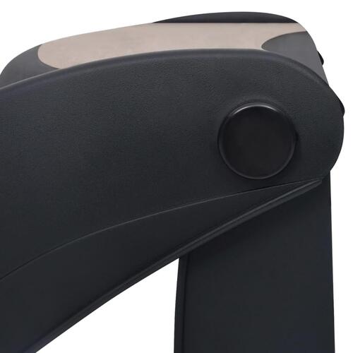 Foldbar hundetrappe 3 trin sort