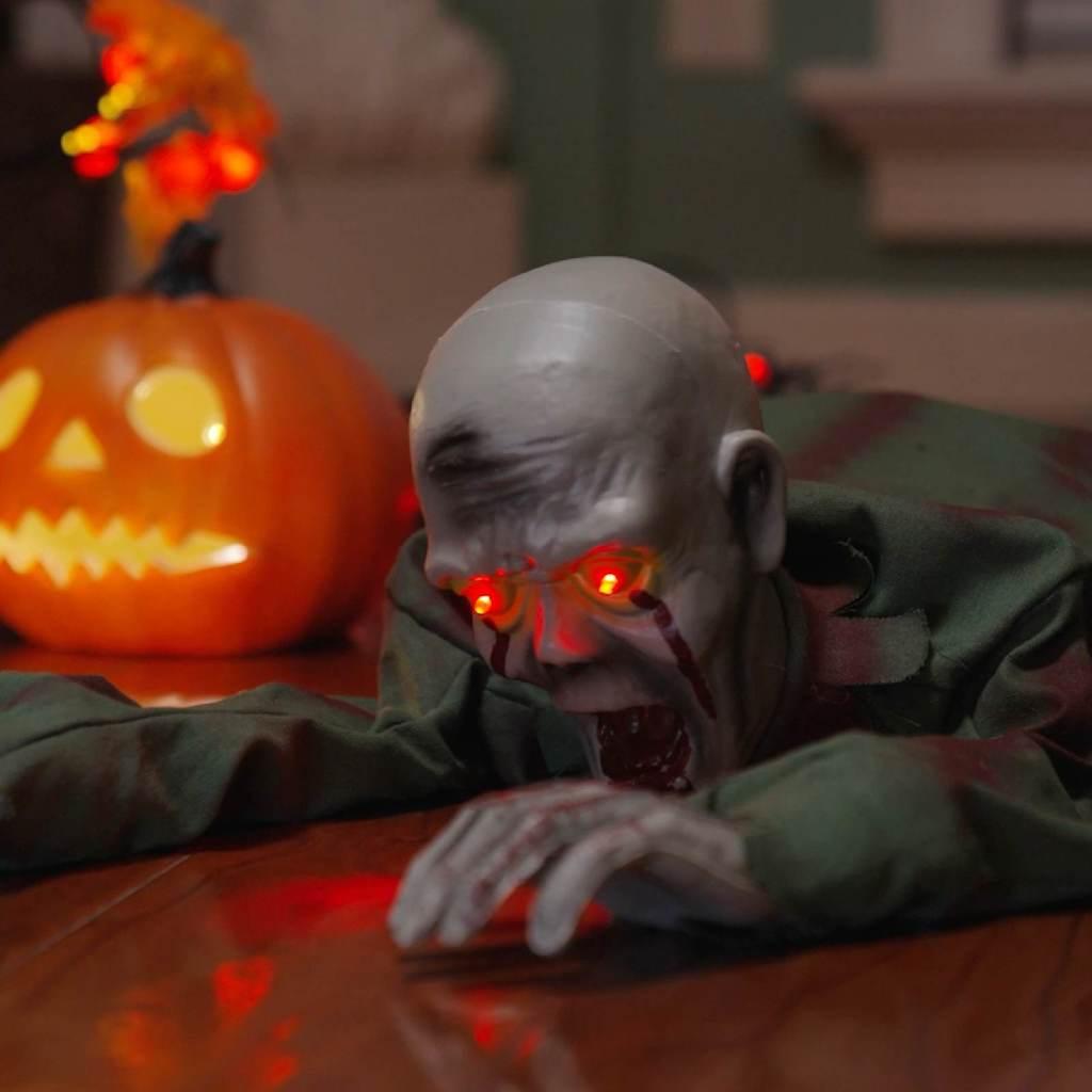 Halloween Kravlende Zombie Grøn 112 x 25.5 x 21.5 cm Polyester