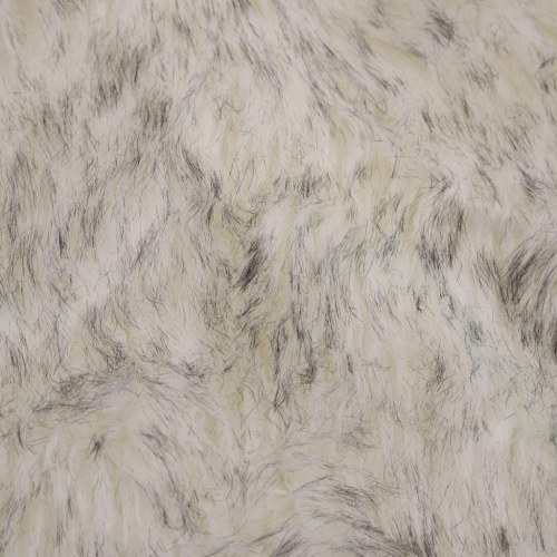 Tæppe i kunstigt fåreskind 60 × 90 cm - melange-grå