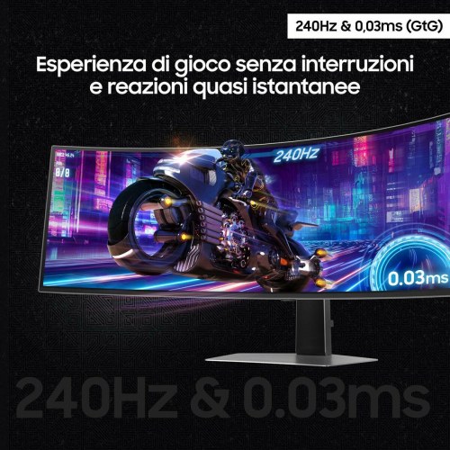 Skærm Samsung Odyssey OLED G9 49" UltraWide DQHD (240 Hz)