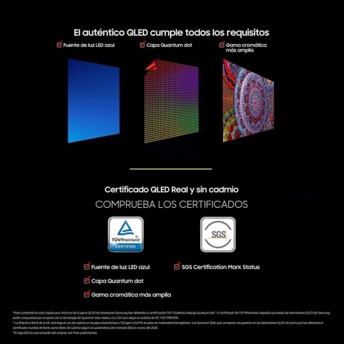 Smart TV Samsung 65" QLED 4K Ultra HD HDR (TQ65Q8FAAUXXC)