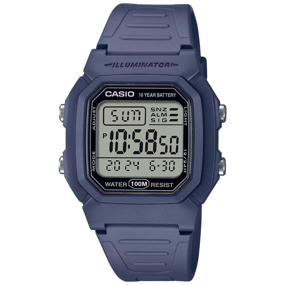 Digitalt armbåndsur Casio Collection unisex Ø 37 mm billede