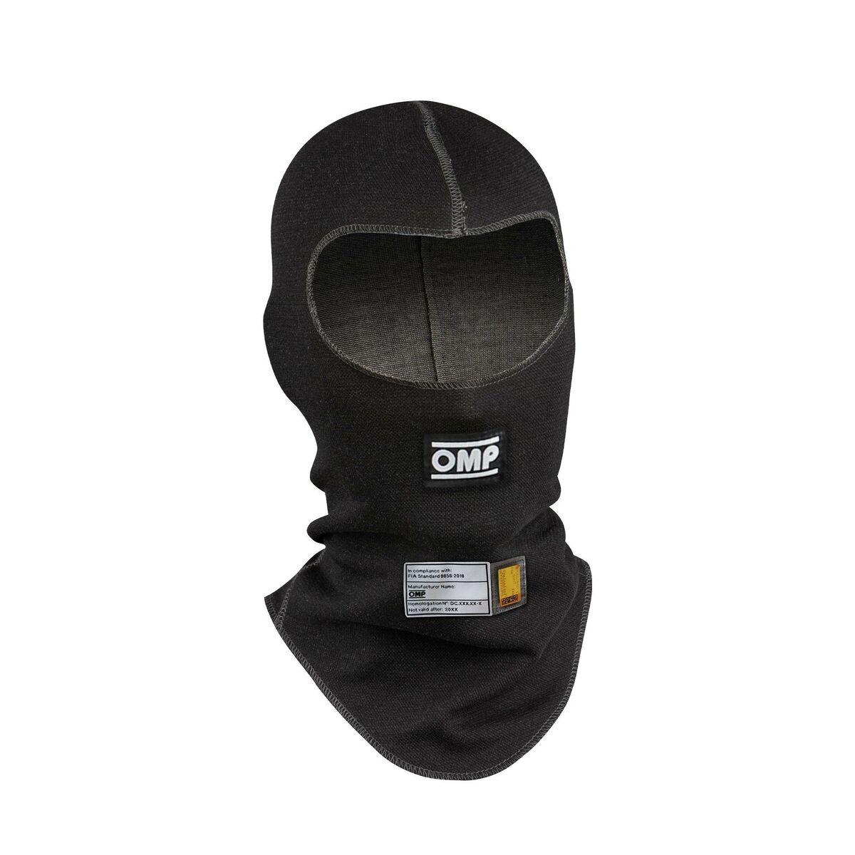 OMP First balaclava - brandsikker sort, str. S billede