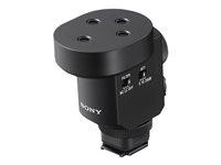 Mikrofon til kamera Sony ECM-M1 - shotgun med stråleforming, stereo/super-cardioid/omni - sort