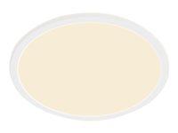 Loftlampe LED Philips Superslim CL550 15 W 2700 K - hvid, rund
