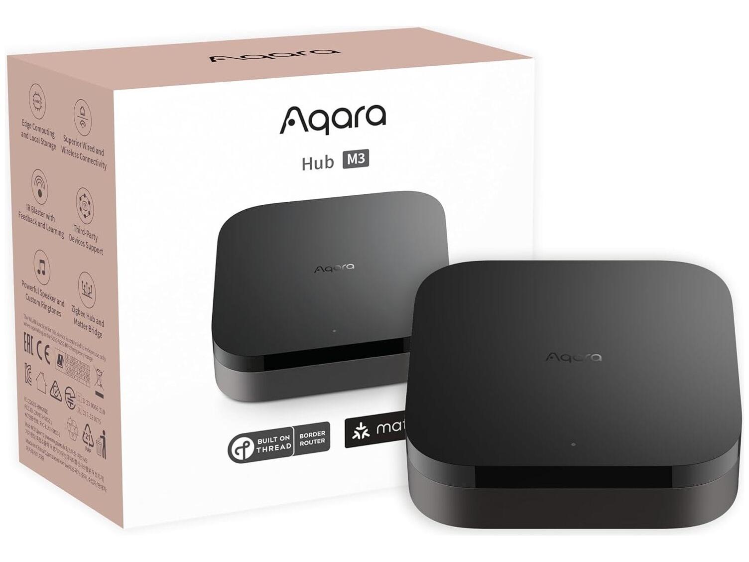 Smart home hub Aqara Hub M3 - sort billede