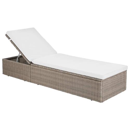 Udendørs spisebordssæt 11 dele polyrattan