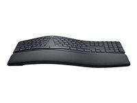 Tastatur ergonomisk - Logitech ERGO K860 trådløs Pan Nordic