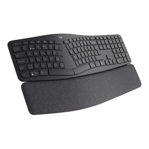 Tastatur ergonomisk - Logitech ERGO K860 trådløs Pan Nordic