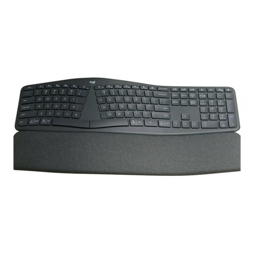 Tastatur ergonomisk - Logitech ERGO K860 trådløs Pan Nordic