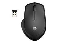 Trådløs mus HP 285 Silent - optisk, ergonomisk, 2,4 GHz billede