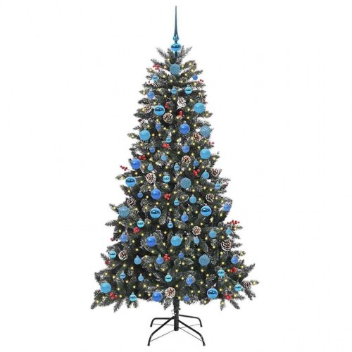 Kunstigt juletræ Grøn 99 x 99 x 180 cm PVC og plastik og stål