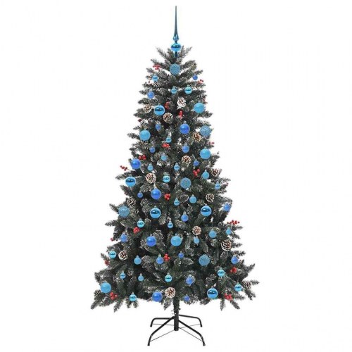 Kunstigt juletræ Grøn 99 x 99 x 180 cm PVC og plastik og stål