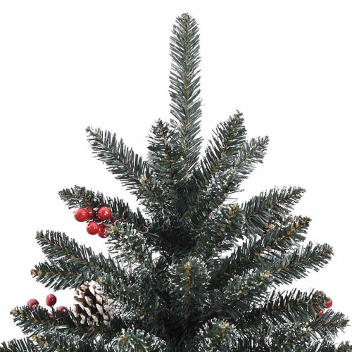 Kunstigt juletræ Grøn 99 x 99 x 180 cm PVC og plastik og stål