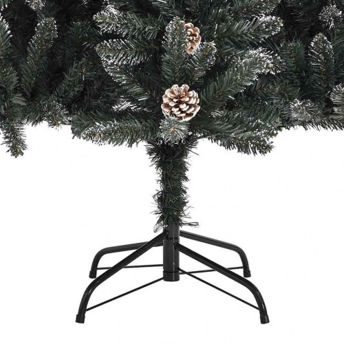Kunstigt juletræ Grøn 99 x 99 x 180 cm PVC og plastik og stål