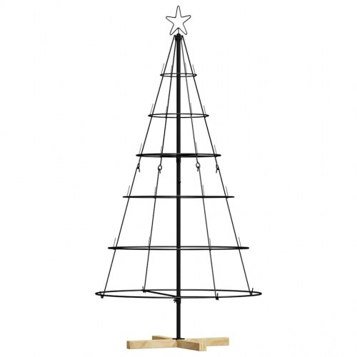 Juletræ i metal med fod KUOPIO 150 cm - sort