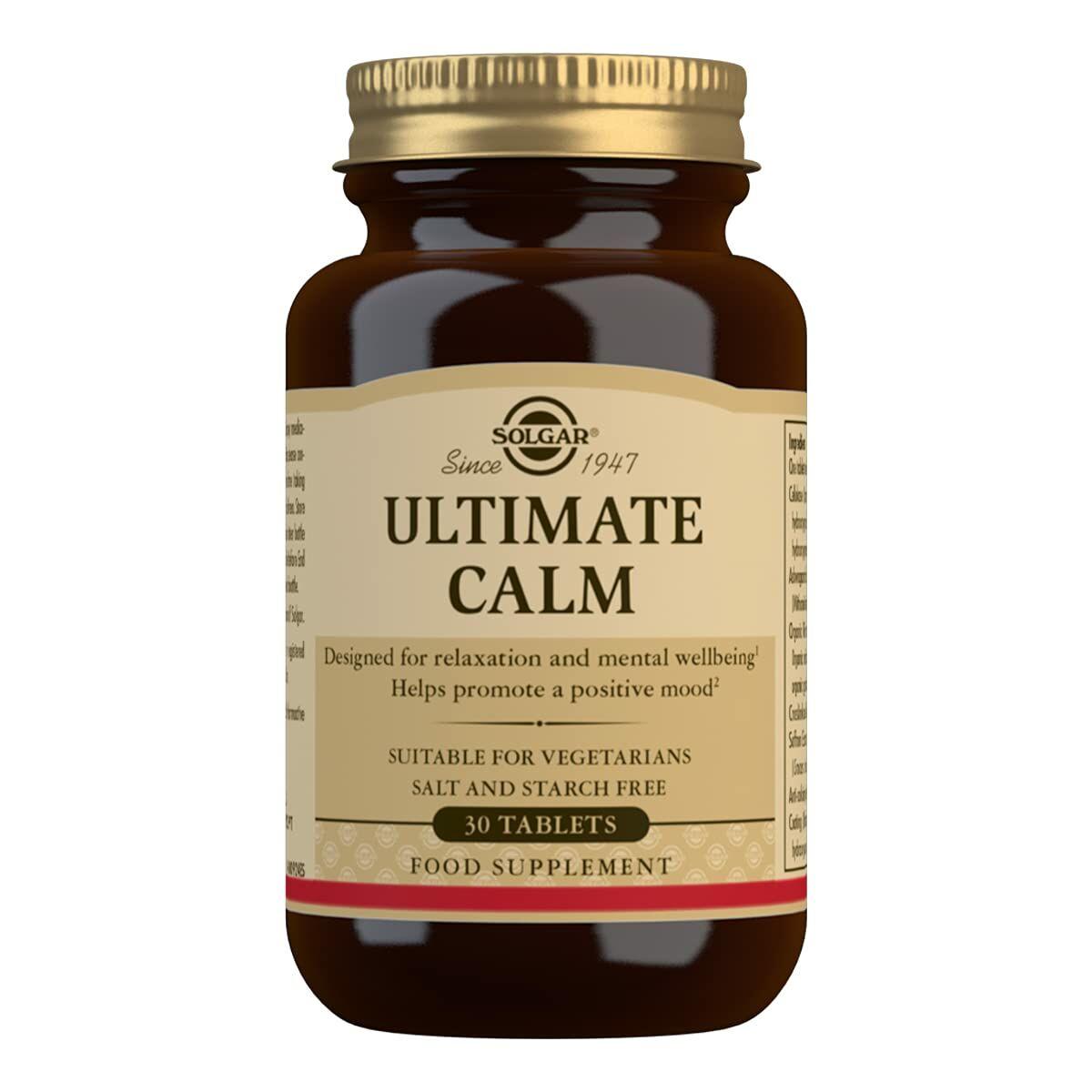 Solgar Ultimate Calm - multivitamin, 30 tabletter