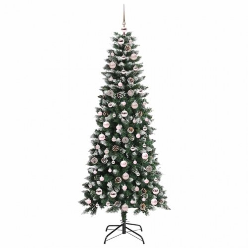 Kunstigt juletræ Grøn 76 x 76 x 180 cm PVC og plastik og stål