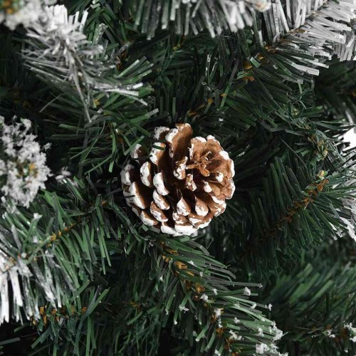 Kunstigt juletræ Grøn 66 x 66 x 150 cm PVC og plastik og stål