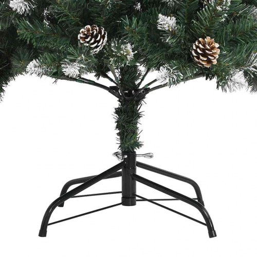 Kunstigt juletræ Grøn 66 x 66 x 150 cm PVC og plastik og stål