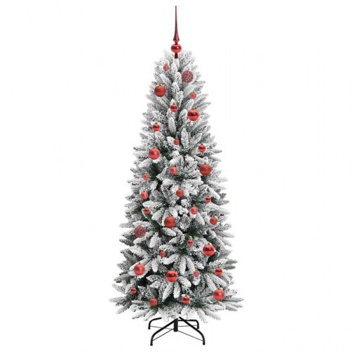 Kunstigt juletræ 150 cm - hvid