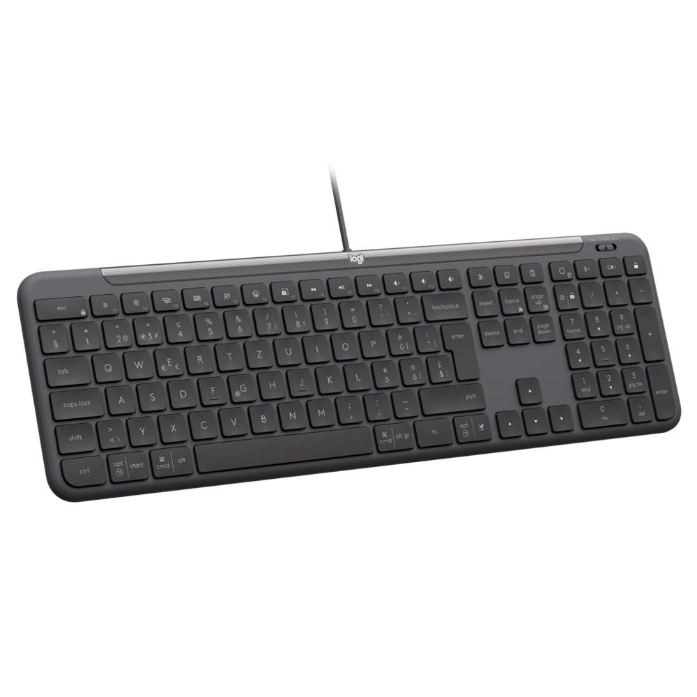 Tastatur Logitech K620 For Business - Nordisk, sort