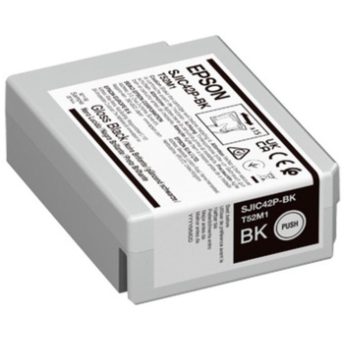 Blækpatron Epson SJIC42P-BK - sort, original billede