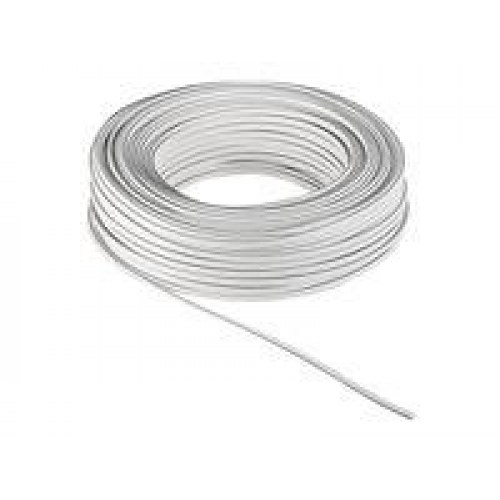 Højttalerkabel Goobay LSK 2x2,5 mm² – hvid, 10 m