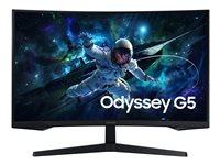 Skærm Samsung Odyssey G5 32" kurvet gaming QHD 165 Hz billede
