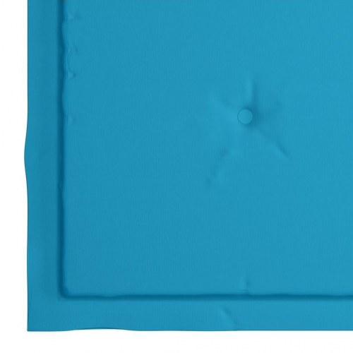 Foldbare havestole 8 stk. med hynder massivt teaktræ