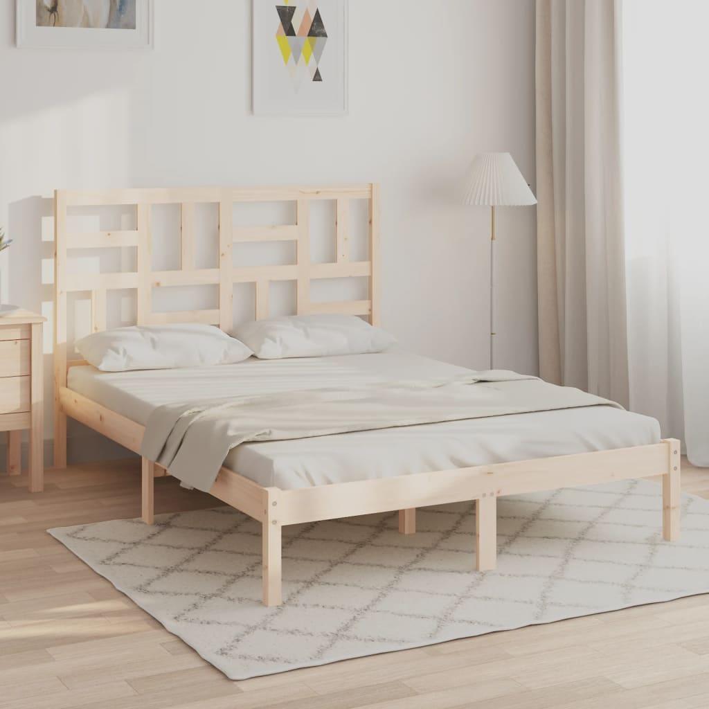 Sengeramme 150x200 cm massivt træ