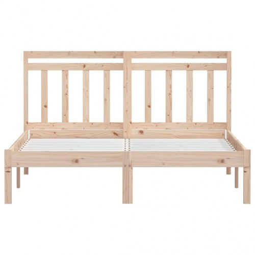Sengeramme i massivt fyrretræ 150 x 200 cm - King Size