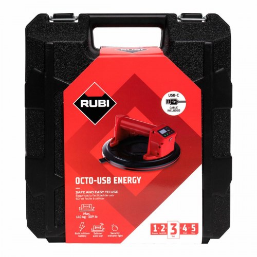 Sugekop Rubi - rustfrit stål, 1,5 kg