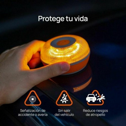 Nødlys til bil Flash Led SOS V16 DGT GPS
