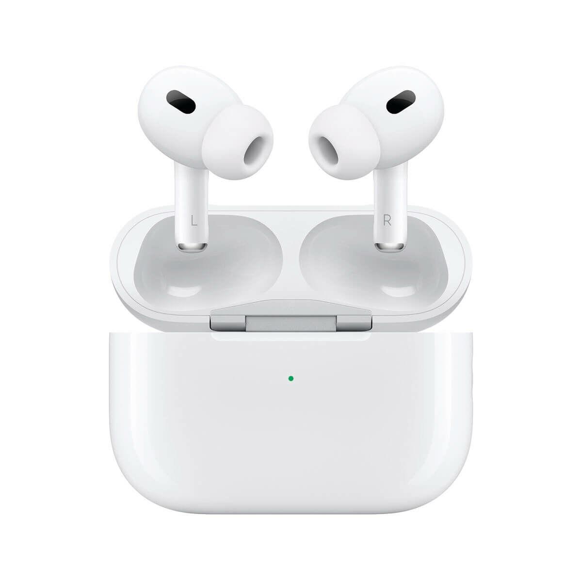 Apple AirPods Pro (2. generation) - trådløse in-ear høretelefoner, hvid billede
