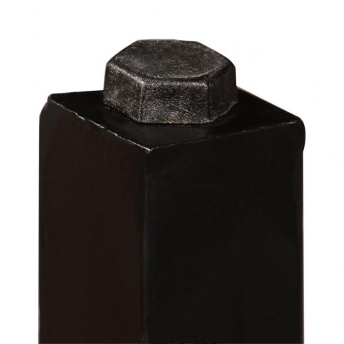 Barsæt 5 dele massivt træ og ægte læder