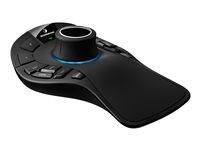 3D-mus 3Dconnexion SpaceMouse Pro Wireless - sort (Bluetooth + 2,4 GHz)